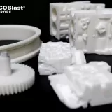 Example of 3D printed parts at FerroECOBlast