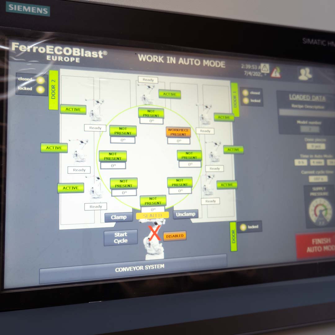 engine block auto mode hmi