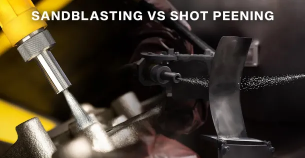 <h1>Sandblasting vs. Shot Peening: Comparing Surface Treatment Techniques</h1> 