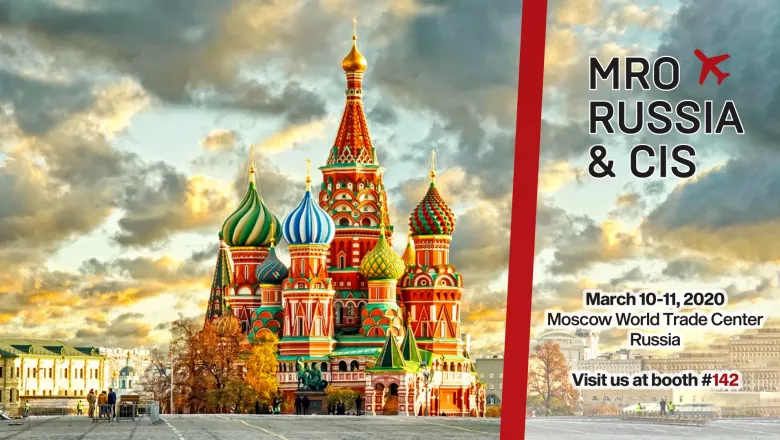 <h2>Visit us at <span style="color: rgb(196, 22, 28);"><strong>MRO Russia &amp; CIS 2020</strong></span><strong>&nbsp;</strong>in Moscow</h2> 