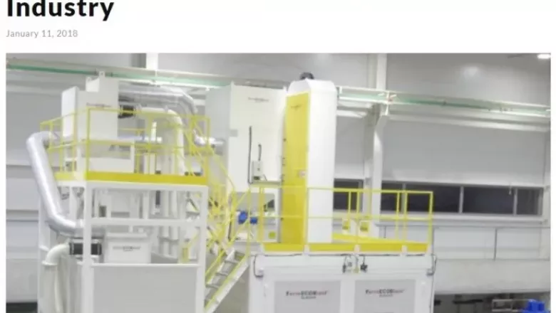<h2><span style="color: rgb(196, 22, 28);"><strong>Robot Shot Peening Cell</strong></span> from
	<br>FerroECOBlast Europe for Aviation Industry
	<br>
</h2> 