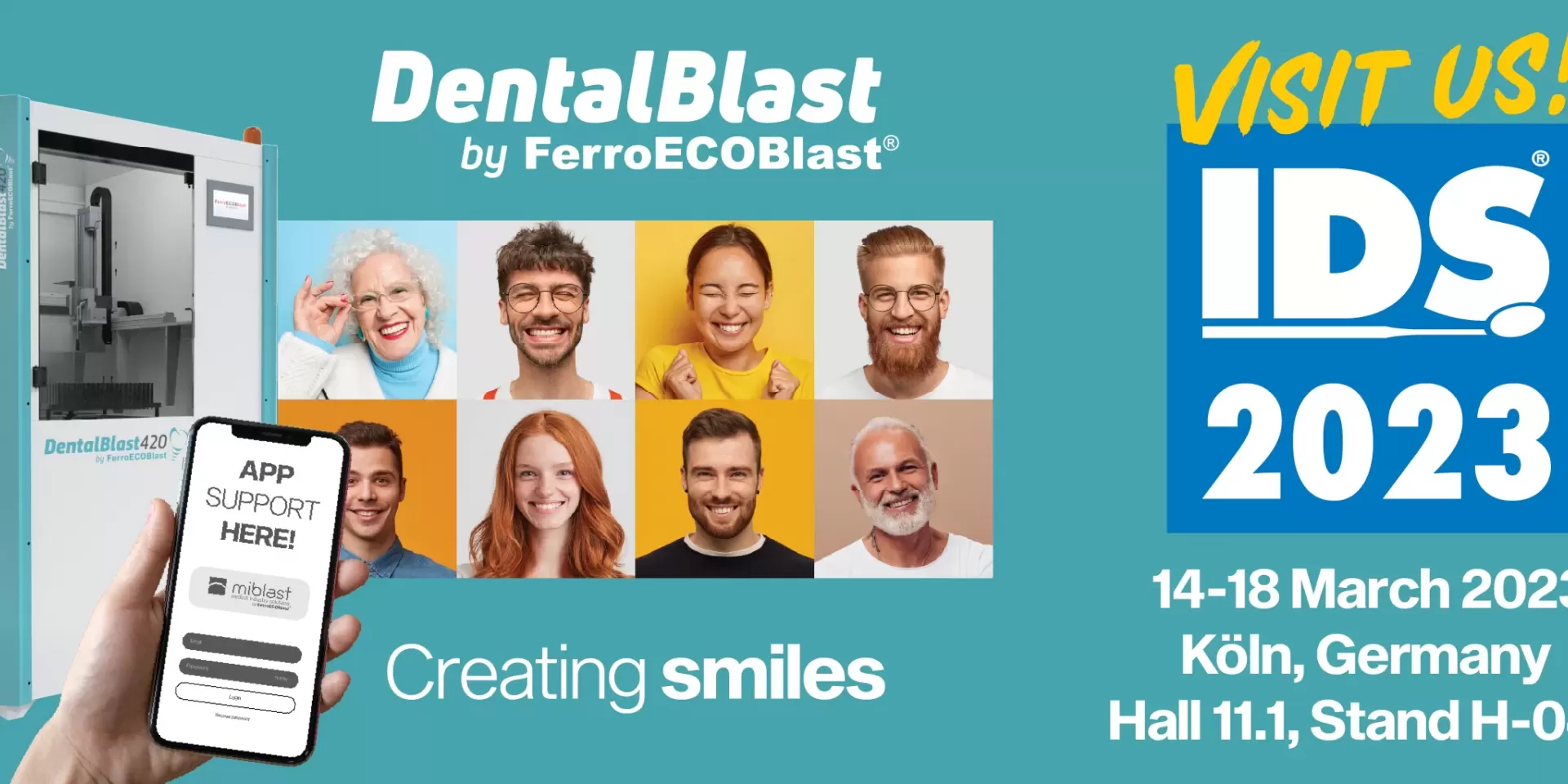 Meet DentalBlast at IDS 2023!
