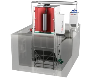 BoilerBlast Orbital machine
