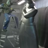 Inox Sculpture Shot Blasting