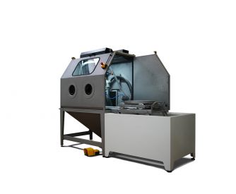 <h1><span style="color: rgb(196, 22, 28);"><strong>Manual Wet Blasting machine</strong></span> for a very fine surface finishing process</h1>