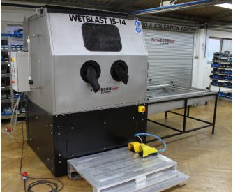 <h1><span style="color: rgb(196, 22, 28);"><strong>Manual Wet Blasting machine</strong></span> for fine surface finishing process</h1>

<h2>
	<br>
</h2>
