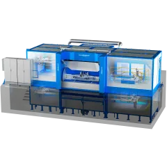 <h1>Automatic Internal Blasting Machine for Axles</h1>