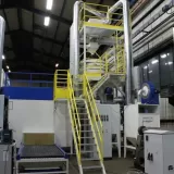 Pneumatic driven reclaim unit