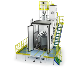 RoboBlast system - Robotic Abrasive Blasting