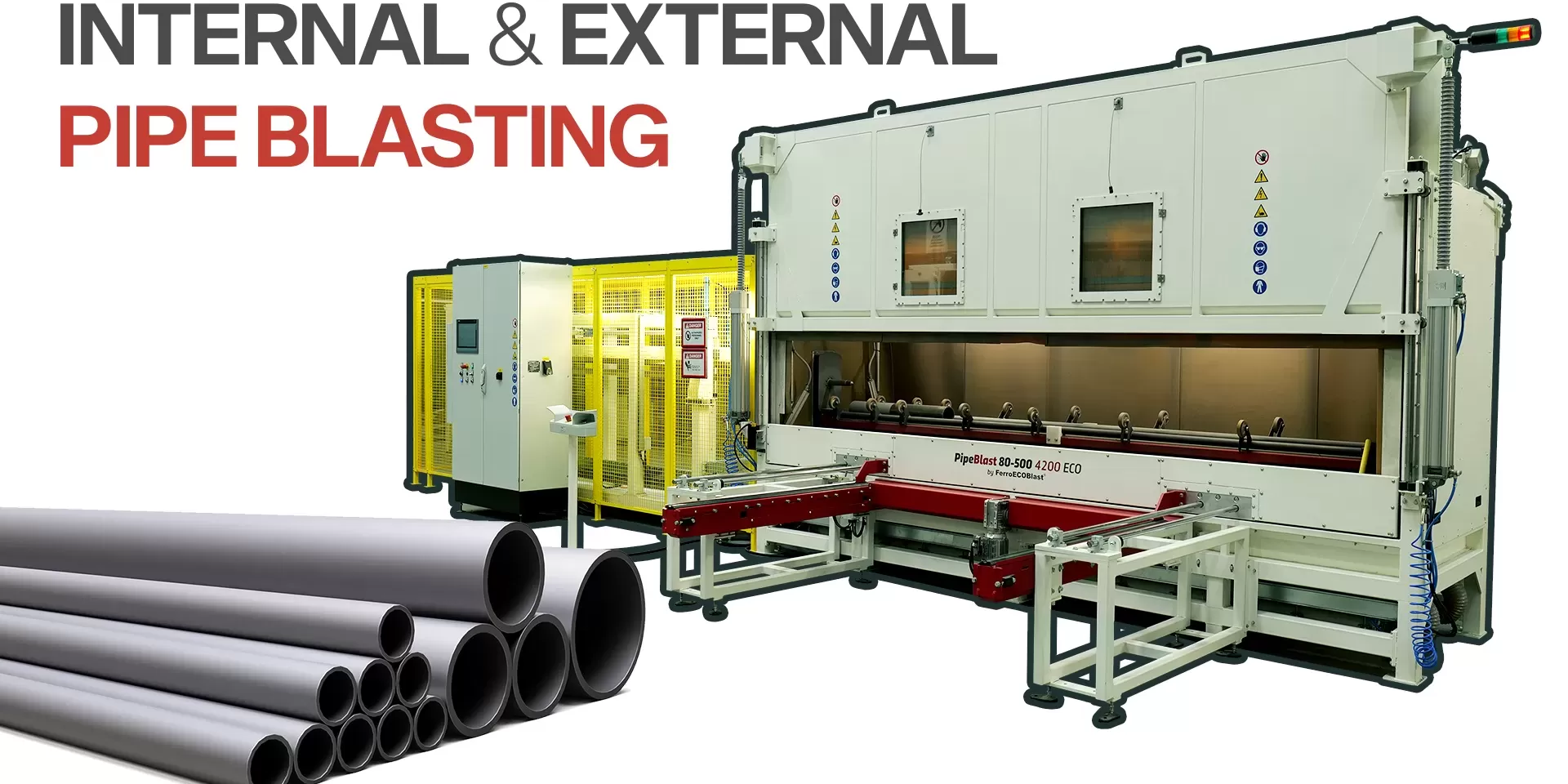 New Video - External and Internal blasting of pipes
