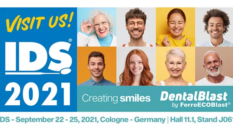 <h2>Meet DentalBlast by FerroECOBlast at <span style="color: rgb(196, 22, 28);"><strong>IDS 2021!</strong></span></h2> 